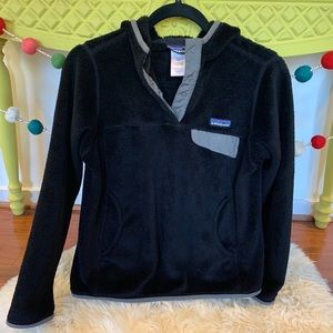 Retool snap pullover with hood, Patagonia